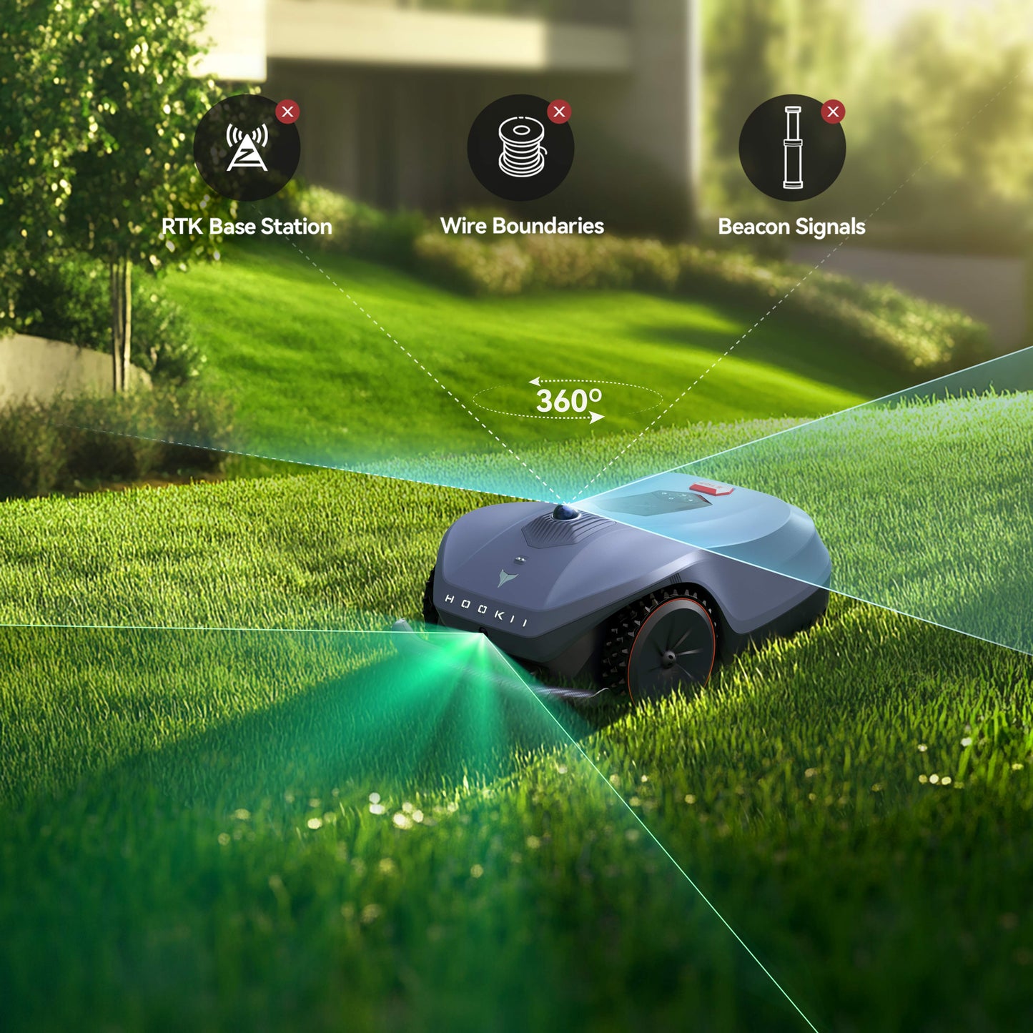 Hookii Neomow X Robotic Lawn Mower X-1NB10
