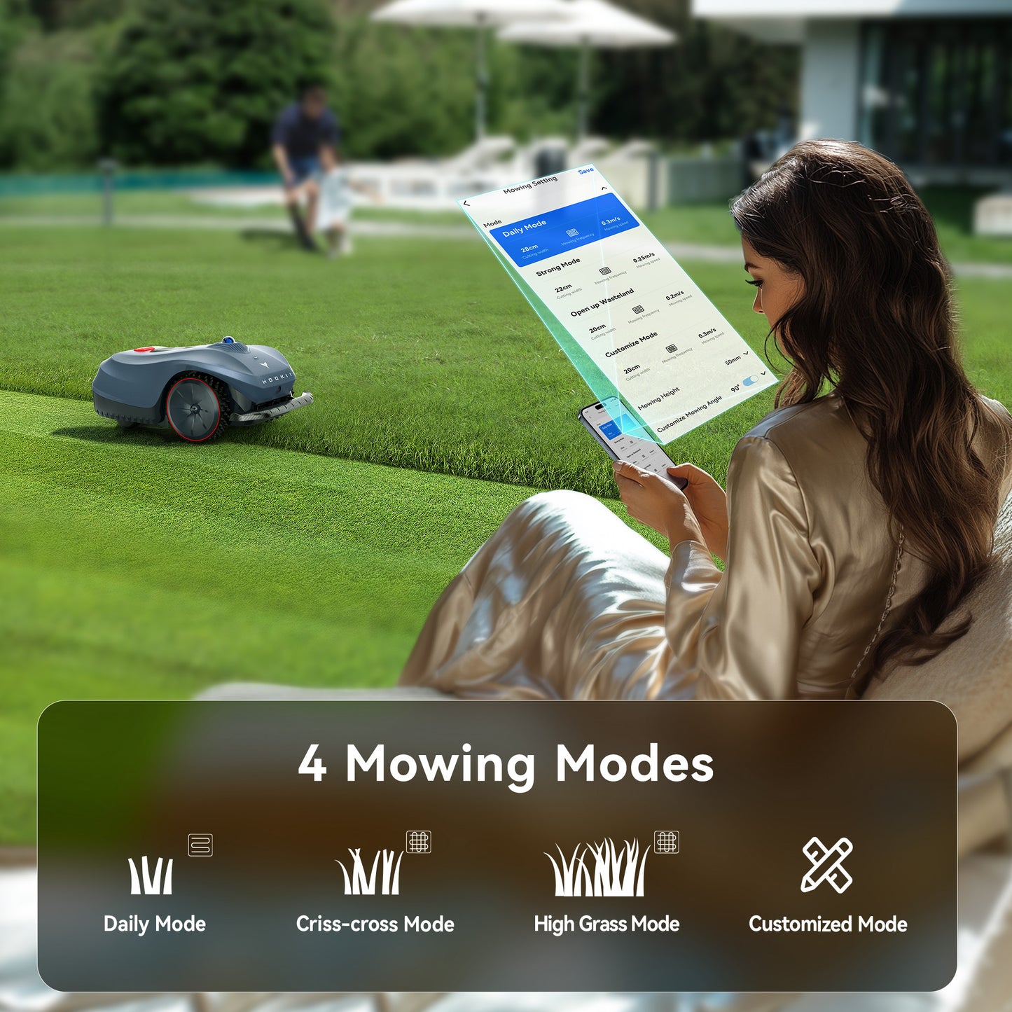 Hookii Neomow X PRO Robotic Lawn Mower X-2NB10