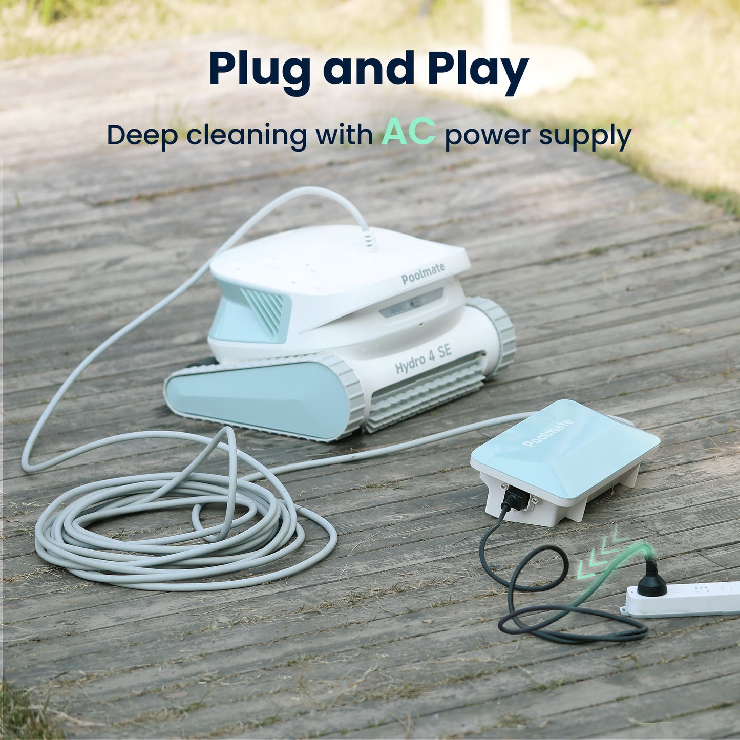Poolmate Hydro 4 SE Corded Robotic Pool Cleaner 40.40.800.0002