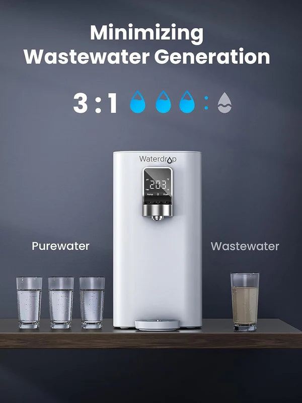 Waterdrop K19 Instant Hot Countertop RO System WD-K19-H