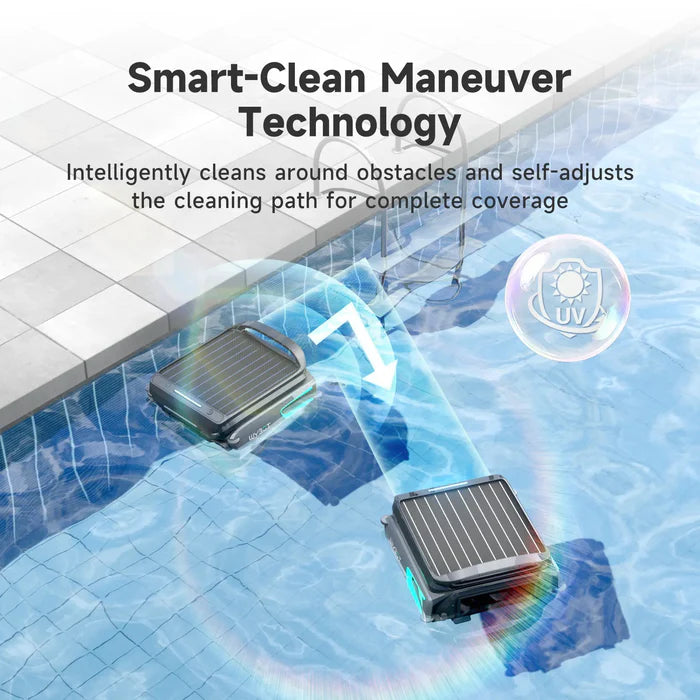 WYBOT F1 Pool Skimmer Solar Powered Robotic Cleaner WYUS-F1-KG1