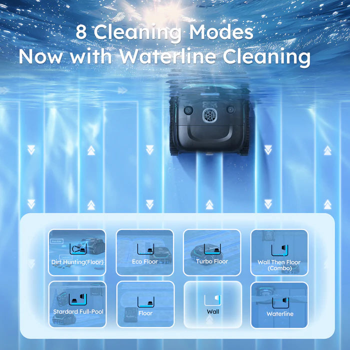 WYBOT C2 Vision Cordless Robotic Pool Cleaner WYUS-C2PV-KG1
