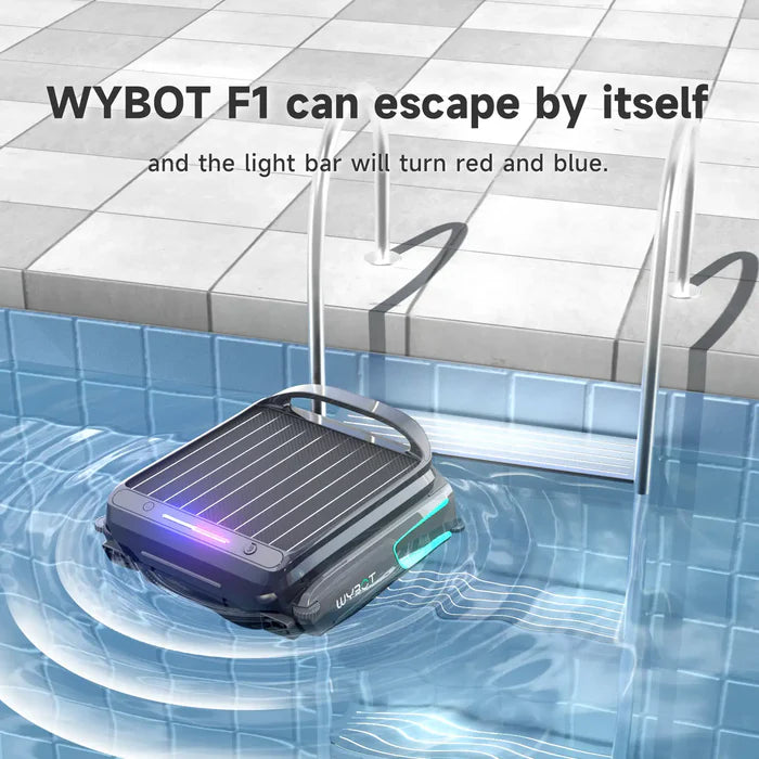 WYBOT F1 Pool Skimmer Solar Powered Robotic Cleaner WYUS-F1-KG1