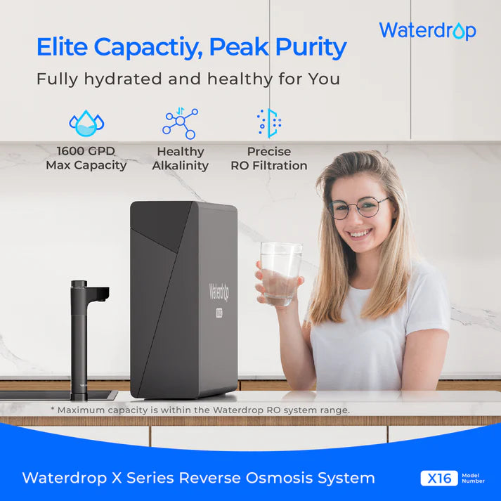 Waterdrop X Series Reverse Osmosis System X16 WD-X16