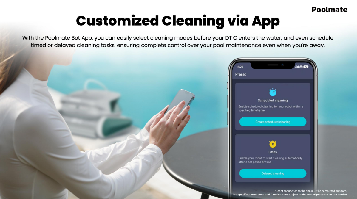 Poolmate DT C Corded Robotic Pool Cleaner 40.40.801.0003