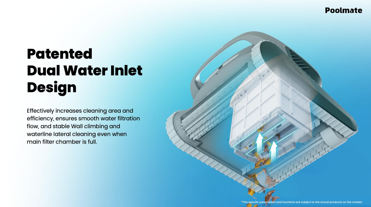 Poolmate DT C Corded Robotic Pool Cleaner 40.40.801.0003