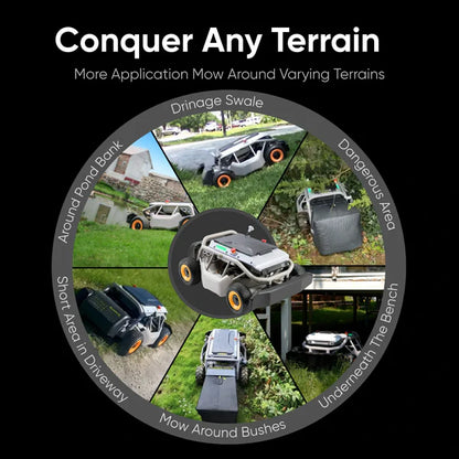 Mowrator S1 4WD Standard Steady Force 12Ah Battery ZM-LMS121-4WD-12A