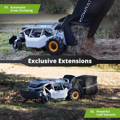 Mowrator S1 4WD Pro Steady Force Lawn Mower with 18Ah Battery ZM-LMS121-4WD-18A