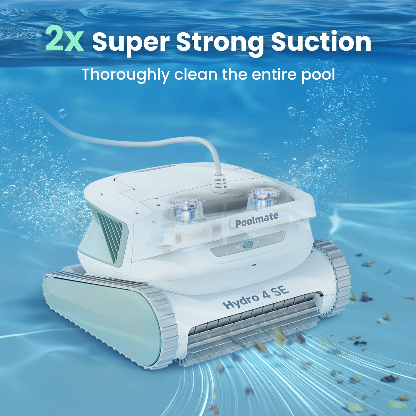 Poolmate Hydro 4 SE Corded Robotic Pool Cleaner 40.40.800.0002