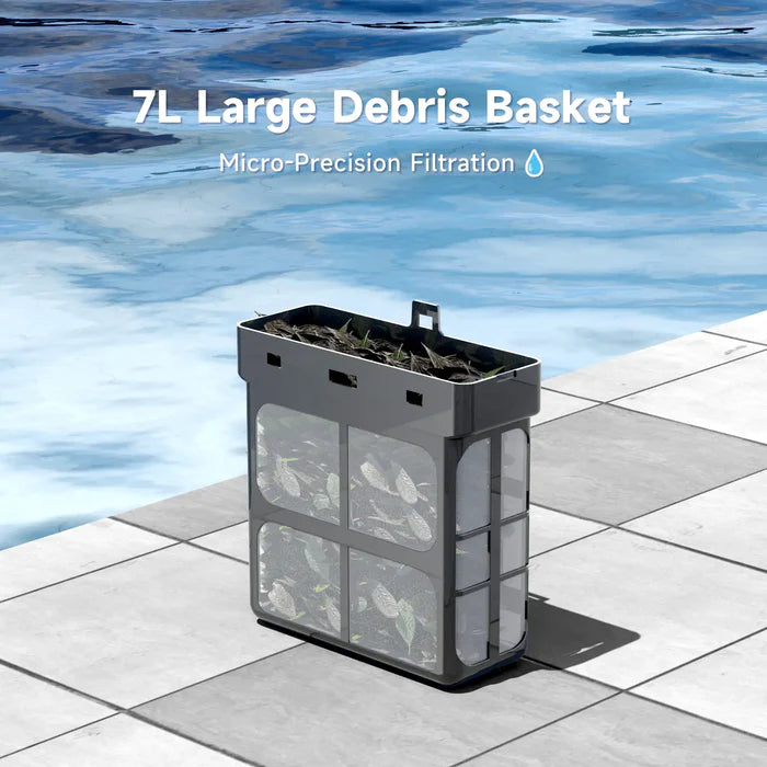 WYBOT F1 Pool Skimmer Solar Powered Robotic Cleaner WYUS-F1-KG1