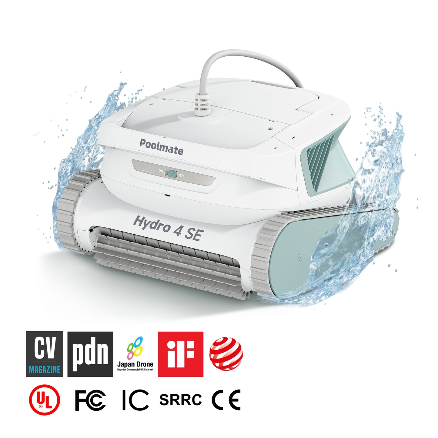 Poolmate Hydro 4 SE Corded Robotic Pool Cleaner 40.40.800.0002