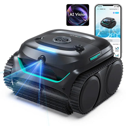 WYBOT C2 Vision Cordless Robotic Pool Cleaner WYUS-C2PV-KG1