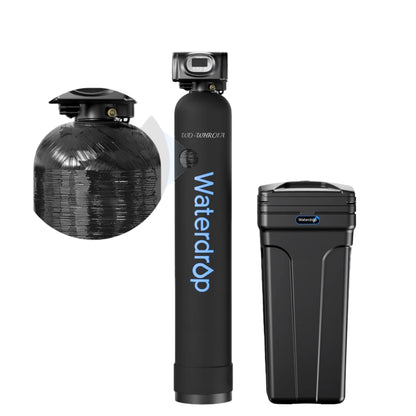 Waterdrop WHR01 Water Softener System, 32000 Grains WHR01A