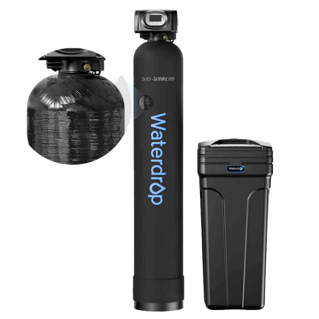 Waterdrop WHR01 Water Softener System, 32000 Grains WHR01A