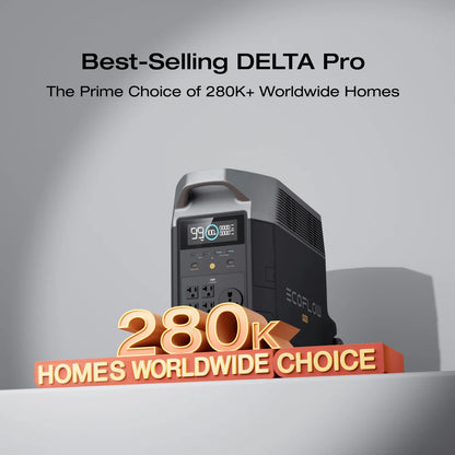 EcoFlow DELTA Pro Portable Power Station DELTAPro-1600W-US