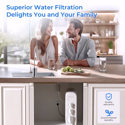 Waterdrop 800 GPD Tankless RO System with UV Sterilizing Light WD-G3P800-W