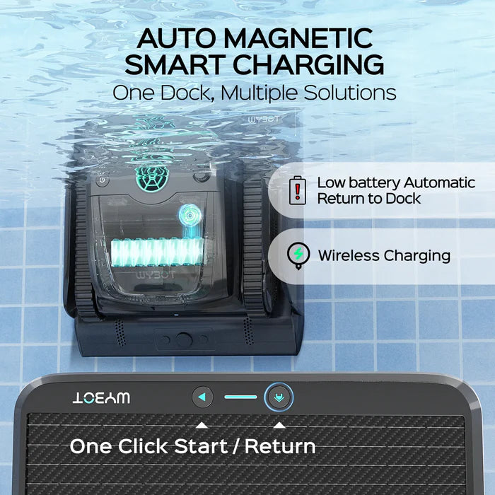 WYBOT S2 Solar Vision Robotic Pool Cleaner WYUS-S2SV-KG1