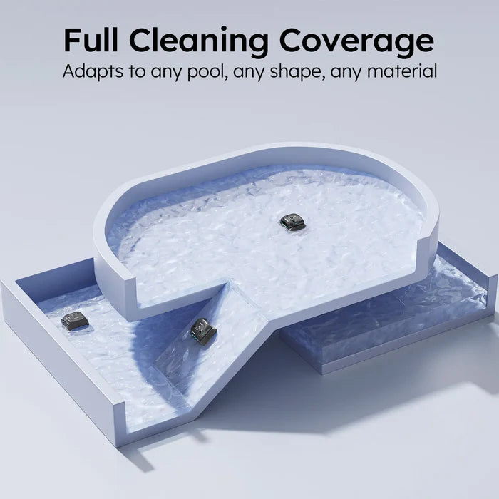 WYBOT C2 Cordless Robotic Pool Cleaner WYUS-C2-KG1
