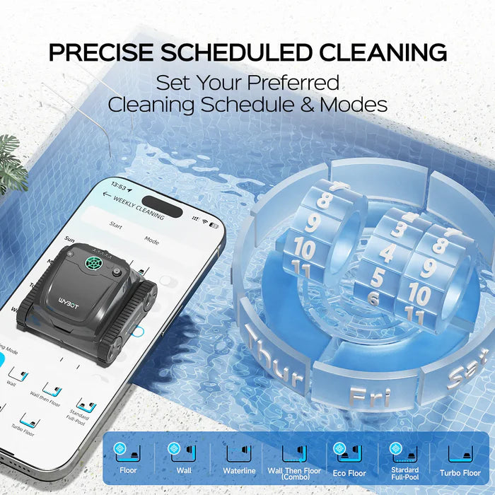 WYBOT S2 Solar Vision Robotic Pool Cleaner WYUS-S2SV-KG1