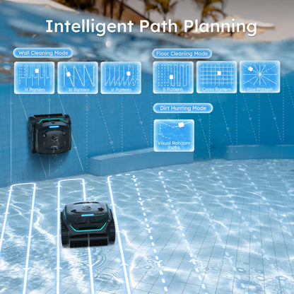 WYBOT C2 Vision Cordless Robotic Pool Cleaner WYUS-C2PV-KG1