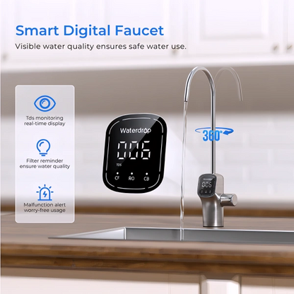 Waterdrop 800 GPD Tankless RO System with UV Sterilizing Light WD-G3P800-W