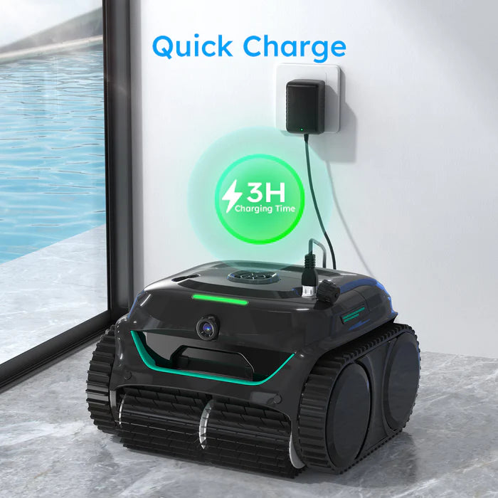 WYBOT C2 Vision Cordless Robotic Pool Cleaner WYUS-C2PV-KG1