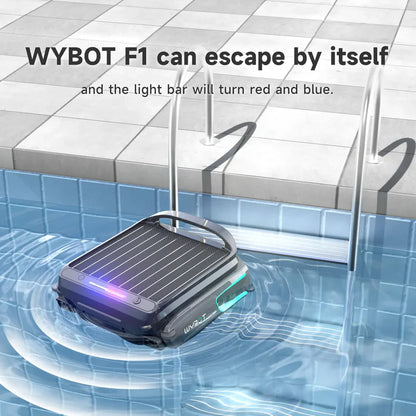 WYBOT F1 Pool Skimmer Solar Powered Robotic Cleaner WYUS-F1-KG1